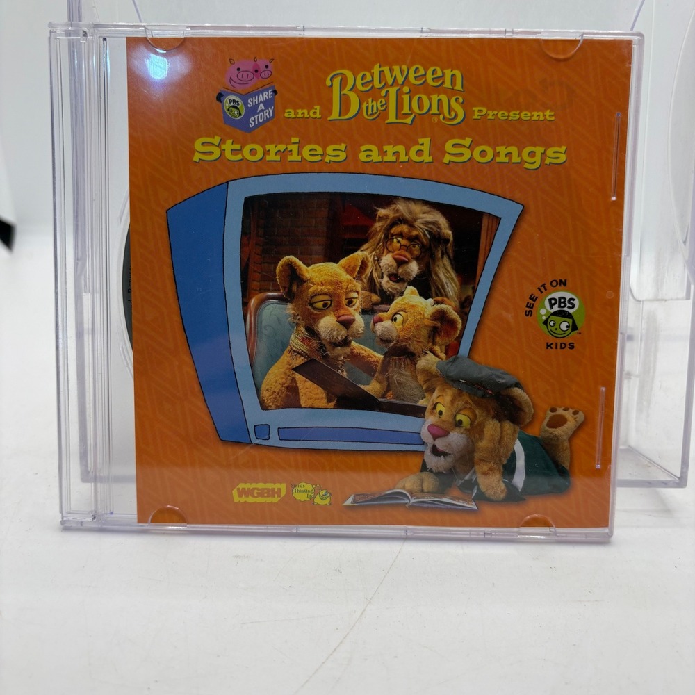 Between the Lions Stories and Songs PBS Kids CD WGBH 2003 Soundtrack 28 Tracks